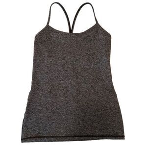 NWOT Lululemon Grey Spaghetti Strap Racerback Tank Size 10